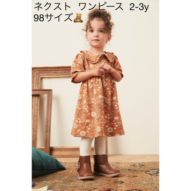 NEXT(ネクスト)のネクスト  ワンピース  2-3y 98サイズ キッズ/ベビー/マタニティのキッズ服女の子用(90cm~)(ワンピース)の商品写真