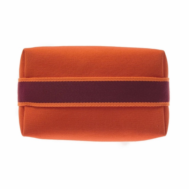HERMES エルメス セリエ ブリッドアブラックPM オレンジ バニティ