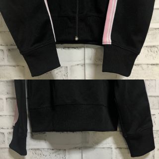 90s⭐️Fred Perry トラックジャケット M 刺繍月桂樹 ビンテージ黒青