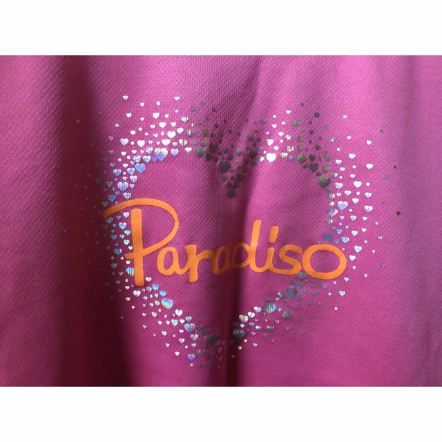 Paradiso(パラディーゾ)のparadiso ピンク　スポーツTシャツM ゴルフ系 スポーツ/アウトドアのゴルフ(ウエア)の商品写真