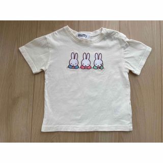 ミッフィー(miffy)のミッフィー ワッペン Tシャツ(Tシャツ/カットソー)