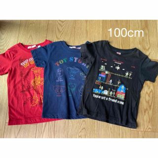 ユニクロ(UNIQLO)のトイストーリーTシャツ UT 100cm 3枚セット(Tシャツ/カットソー)