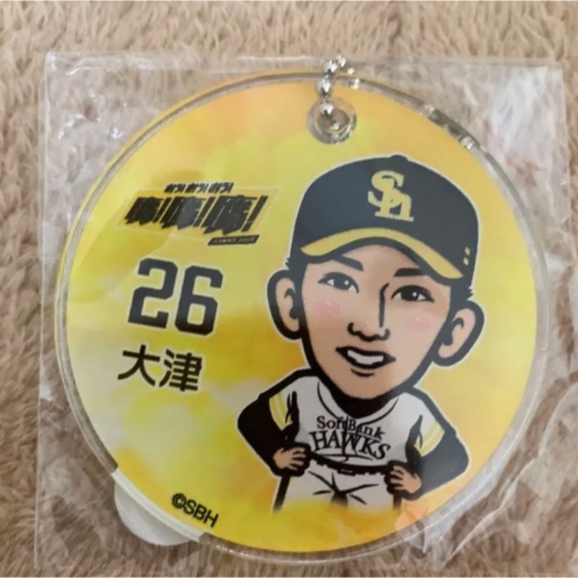 注目ショップ ソフトバンクホークスの大津亮介選手の鷹の祭典バージョンアクリルフィギュア
