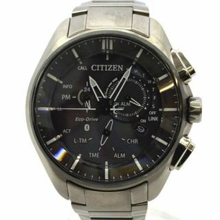 シチズン(CITIZEN)のCITIZEN / シチズン ◆クロノグラフ メンズウォッチ Bluetooth ソーラー チタン BZ-1041-57E 【メンズ/MEN/男性/ボーイズ/紳士】【腕時計/うでとけい/ウォッチ/Watch】 【ソーラー】 ブランド  [0220332943](その他)