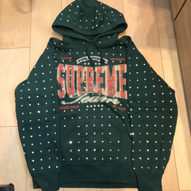 Supreme Rhinestone Hooded Sweatshirt