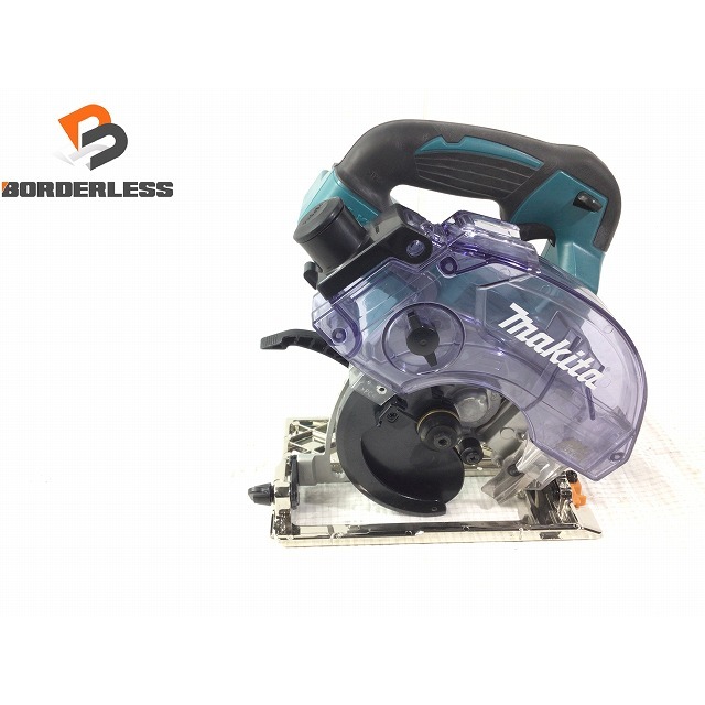 ☆美品☆makita マキタ 18V 125mm 充電式防じんマルノコ KS513DZ 本体のみ 青/ブルー 切断機 71325