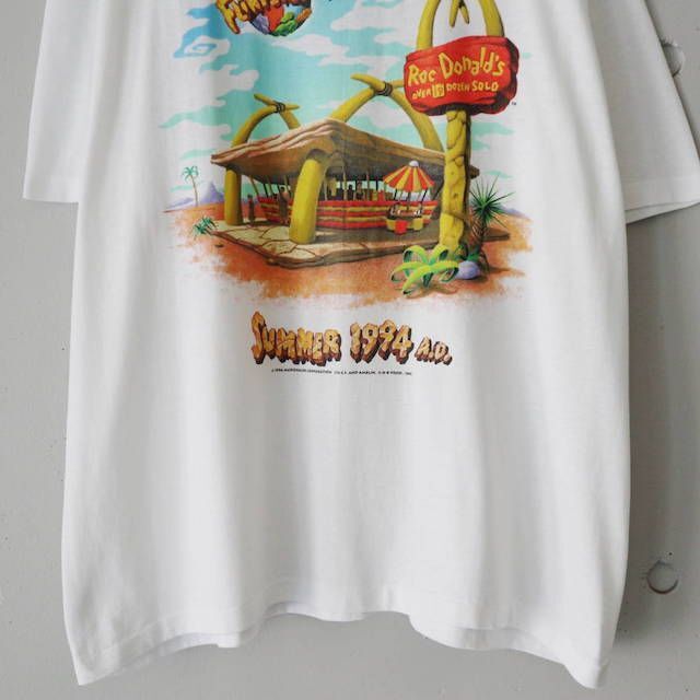 Hanes(ヘインズ)の90s The Flintstones Mcdonald's Tシャツ メンズのトップス(Tシャツ/カットソー(半袖/袖なし))の商品写真