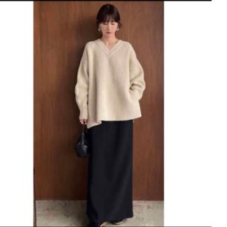 クラネ(CLANE)のCLANE 2WAY ADJUST LOW WAIST SKIRT(ロングスカート)