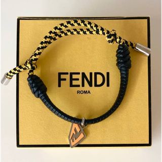 FENDI フェンディ ブレスレット イエロー/ブラック-