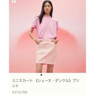 hermes エルメス シェーヌダンクル スカート サイズ36-