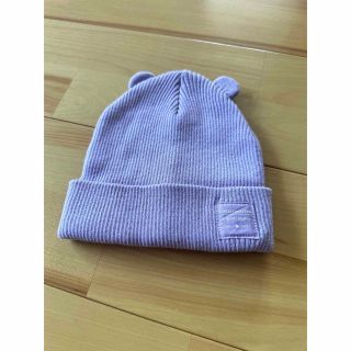 ザラキッズ(ZARA KIDS)の【新品】ZARA kids ニット帽 1歳から2歳(帽子)