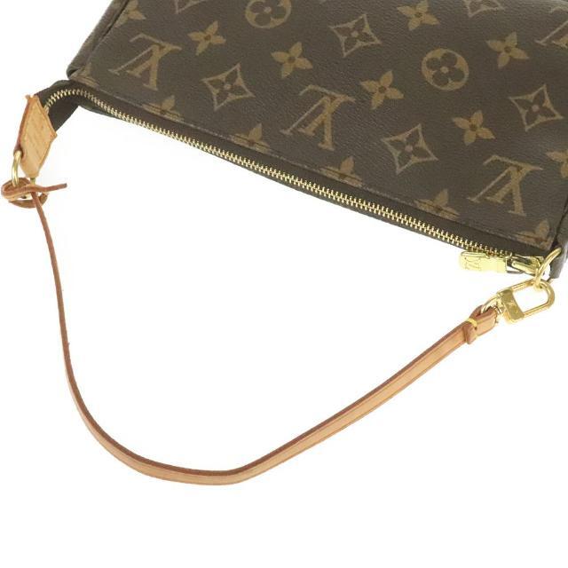 LOUIS VUITTON - ルイヴィトン アクセサリーポーチ ポシェット アクセソワール M51980 モノグラム ライン レザー LOUIS VUITTON 【中古】 | ブランド ファッション カバン 茶 ミニ バック かばん ルイビトン Bランクの通販 by 鑑定のたくみ堂 ラクマ店| ルイヴィトンなら ...