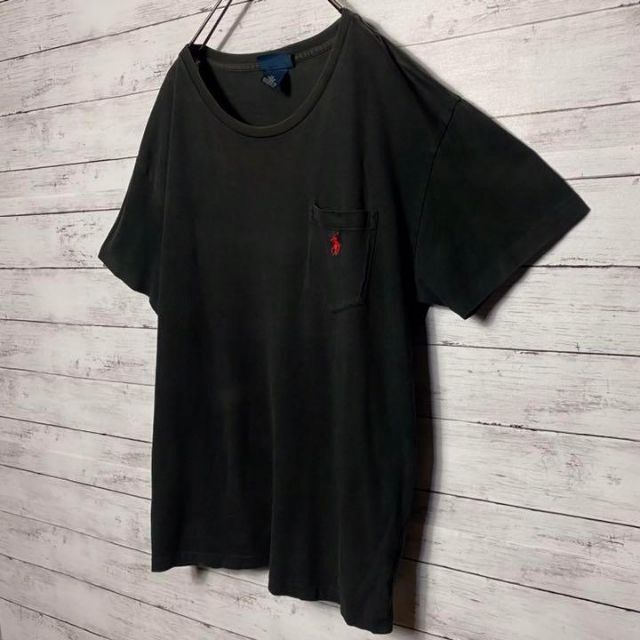 【人気アイテム】ポロバイラルフローレン　刺繍ワンポイントロゴ　Tシャツ　ポケT メンズのトップス(Tシャツ/カットソー(半袖/袖なし))の商品写真