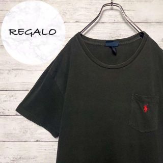 【人気アイテム】ポロバイラルフローレン　刺繍ワンポイントロゴ　Tシャツ　ポケT(Tシャツ/カットソー(半袖/袖なし))