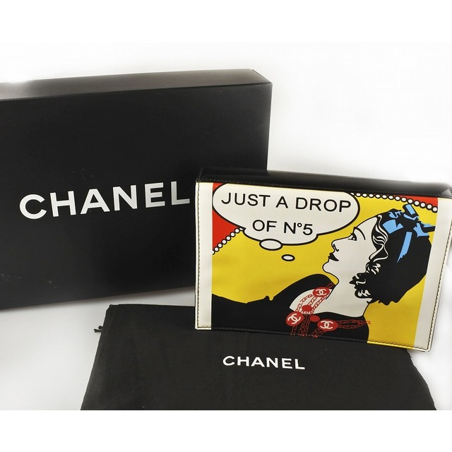 USED/]CHANEL シャネル クラッチバッグ マドモアゼル JUST A DROP OF