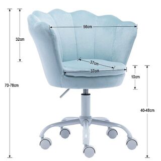 色: ブルー】Kmax デスクチェア 学習チェア オフィスチェア 学習椅子