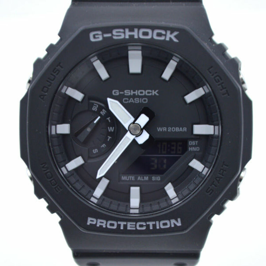 CASIO / カシオ ◆G-SHOCK カーボンコアガード アナデジ ブラック GA-2100-1AER 【メンズ/MEN/男性/ボーイズ/紳士】【腕時計/うでとけい/ウォッチ/Watch】 ブランド  [0220397350]