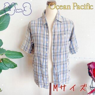 オーシャンパシフィック(OCEAN PACIFIC)のシャツ oceanpacific カジュアル Ｍサイズ おしゃれ シンプル(シャツ)