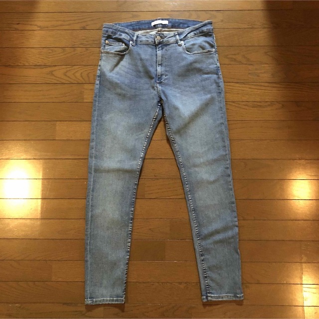 ZARA(ザラ)のほぼ新品 ZARA STRETCH SKINNY DENIM PANTS メンズのパンツ(デニム/ジーンズ)の商品写真