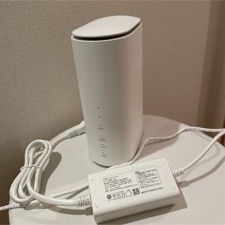 エーユー(au)のUQ WiMAX ホームルーター　 Wi-Fi HOME 5G(PC周辺機器)