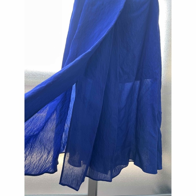 IENA(イエナ)のIENA シアーランダムフレアスカート レディースのスカート(ロングスカート)の商品写真