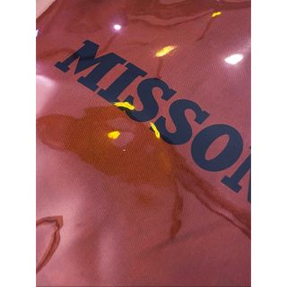 MISSONI - 定価10.2万 ミッソーニ MISSONI クリアバッグ ビッグトート