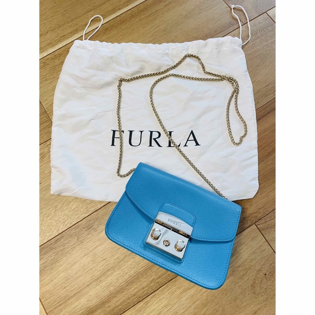 FURLA フルラ メトロポリス ショルダーバッグ チェーン - ショルダーバッグ