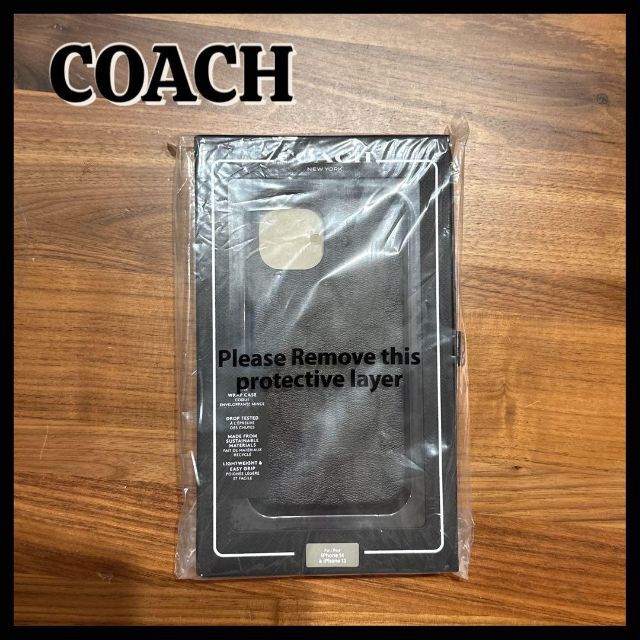 COACH コーチ　iPhone14 iPhone13 新品 スマホケーススマホ/家電/カメラ