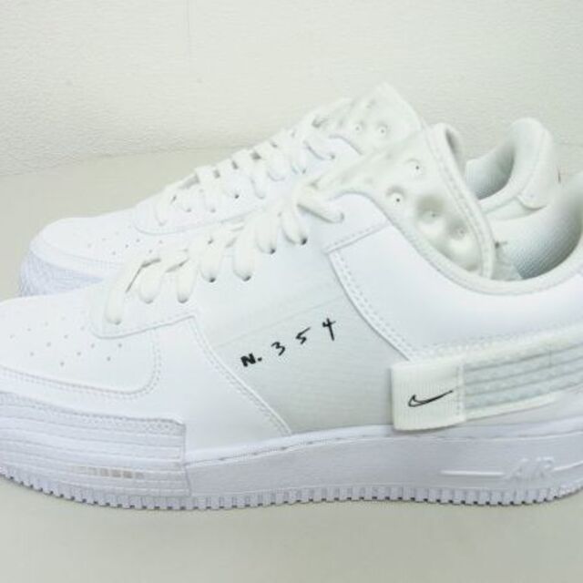 NIKEナイキエアフォース１NIKE AF1-TYPE2スニーカー白26.5cｍ