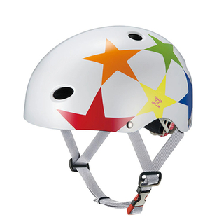 オージーケーカブト(OGK KABUTO)のオージーケー カブト幼児ヘルメット 自転車 通園FR-KIDS スターホワイト(ヘルメット/シールド)