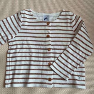 プチバトー(PETIT BATEAU)のプチバトー  カーディガン　95cm(カーディガン)