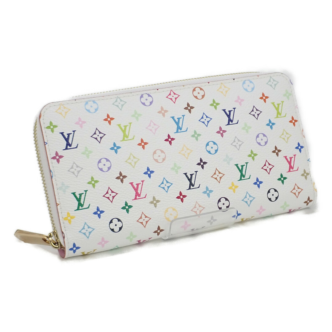 LOUIS VUITTON(ルイヴィトン)の【中古】【Aランク】LOUIS VUITTON ルイヴィトン モノグラム マルチカラー ジッピー・ウォレット ラウンドファスナー 長財布 M60241 ブロン【ISEYA】 レディースのファッション小物(財布)の商品写真