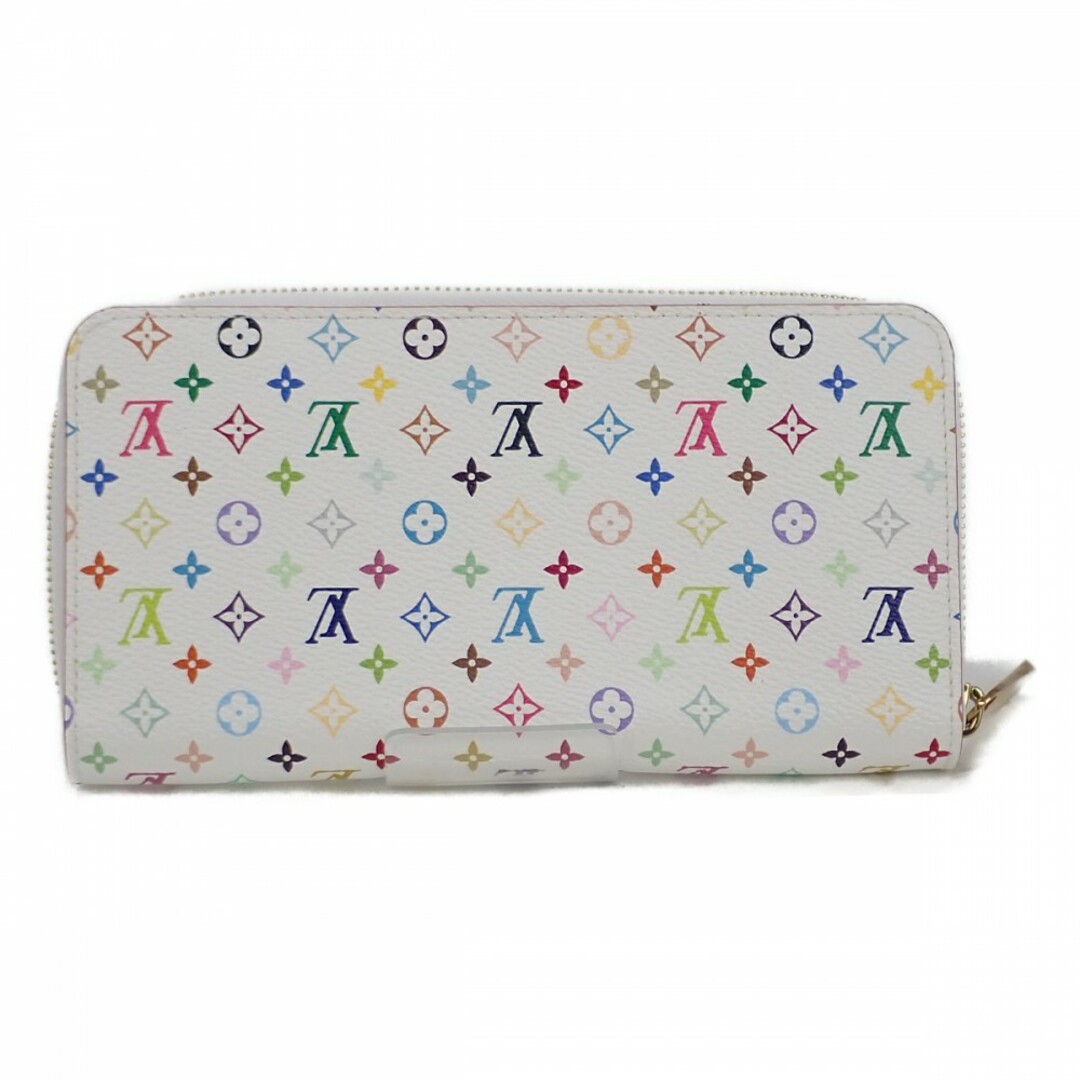 LOUIS VUITTON(ルイヴィトン)の【中古】【Aランク】LOUIS VUITTON ルイヴィトン モノグラム マルチカラー ジッピー・ウォレット ラウンドファスナー 長財布 M60241 ブロン【ISEYA】 レディースのファッション小物(財布)の商品写真