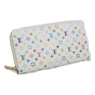 ルイヴィトン(LOUIS VUITTON)の【中古】【Aランク】LOUIS VUITTON ルイヴィトン モノグラム マルチカラー ジッピー・ウォレット ラウンドファスナー 長財布 M60241 ブロン【ISEYA】(財布)