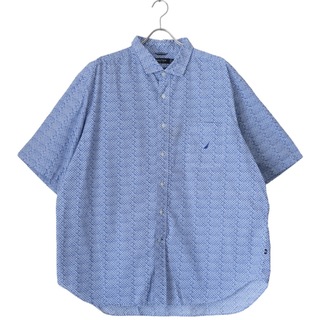 ノーティカ(NAUTICA)の00s NAUTICA Blue Flower Pattern Shirt(シャツ)