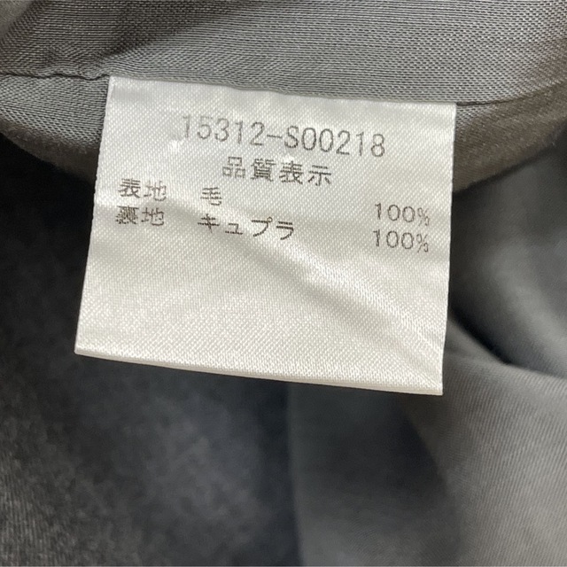 Foxey 42 size フォクシー42サイズ 半袖ウールワンピース グレー