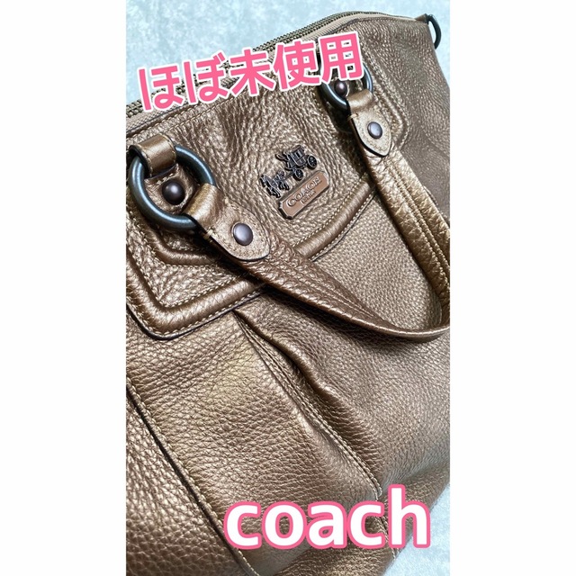 COACH - 【稀少✨極美品】coach コーチ 2wayバッグ マディソン レザー
