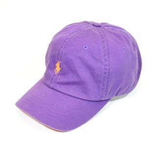 ポロラルフローレン(POLO RALPH LAUREN)の852 ラルフローレン ポロ ワンポイント キャップ パープル(キャップ)