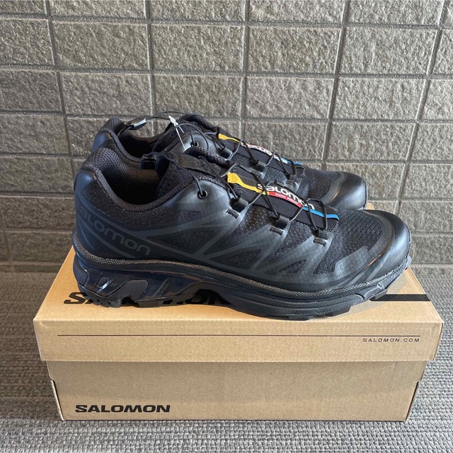 【新品】Salomon XT-6 新品未使用 BLACK 27.0cm