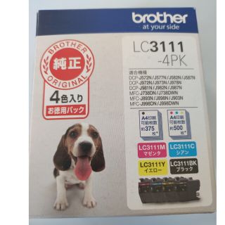 brother 純正インクカートリッジ LC3111-4PK 4色 未開封(その他)