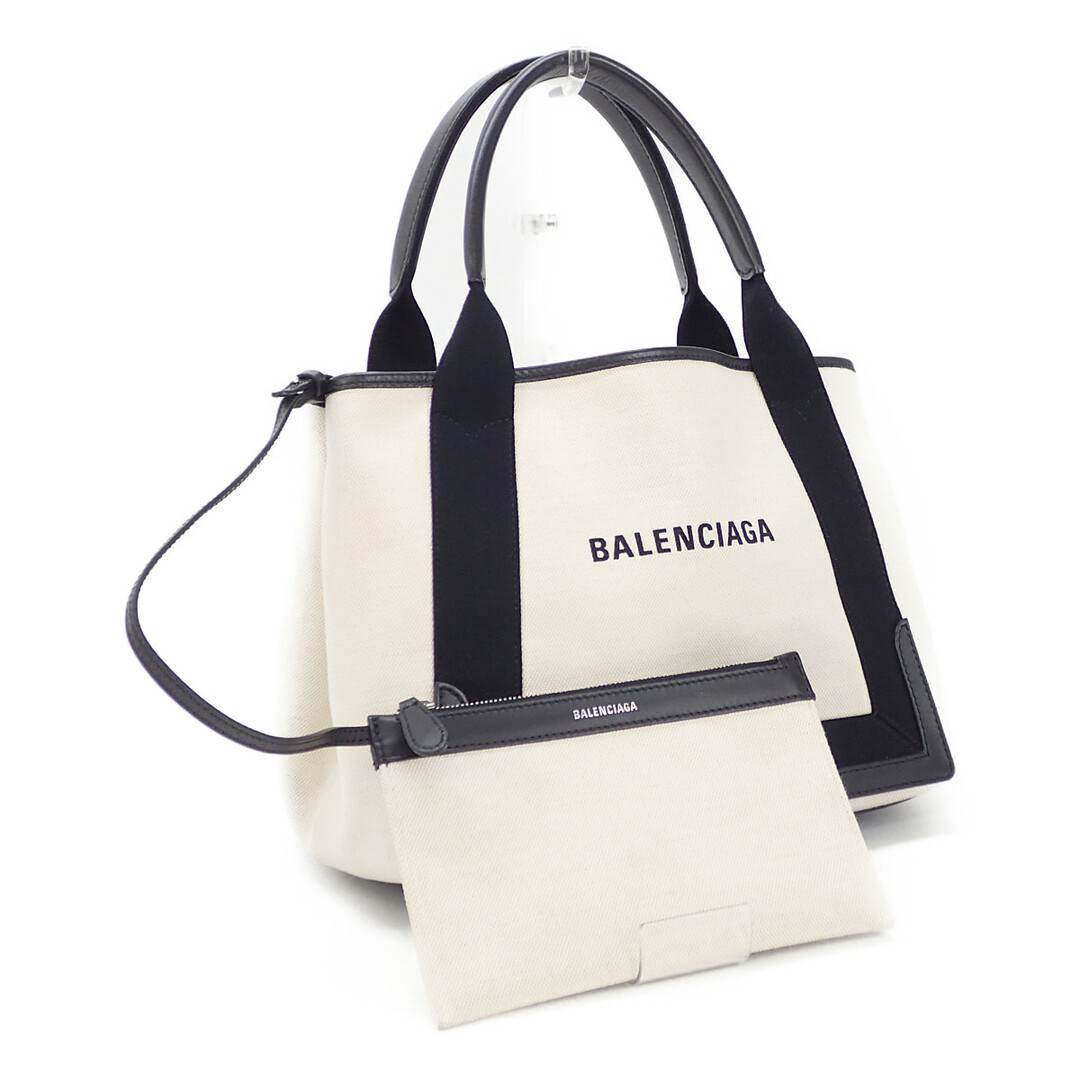 定番のお歳暮＆冬ギフト キャンバス Amazon 【ABランク】BALENCIAGA バレンシアガ ネイビーカバ トートバッグ スモールサイズ バッグ  339933 S AQ38N ネイビーカバ 1081 バレンシアガ トートバッグ キャンバス ナチュラル ベージュ【ISEYA】 バッグ