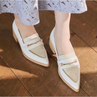 ハーリップトゥ(Her lip to)のHer lip to ハーリップトゥー Two-Tone Bit Loafers(ローファー/革靴)