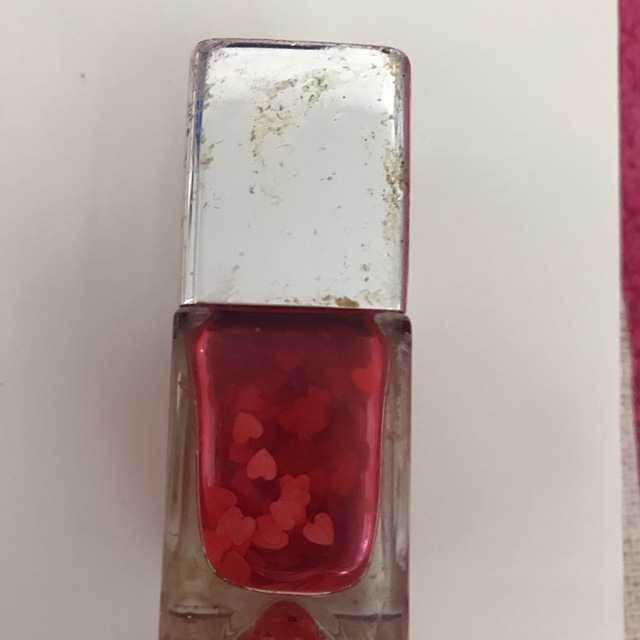 Sephora(セフォラ)のネイルズインク　Nails Incマニキュア【ラメ入り】赤　レッド コスメ/美容のネイル(マニキュア)の商品写真