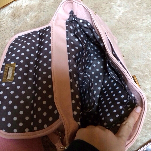 夢展望(ユメテンボウ)の3way♡バッグ パステルピンク レディースのバッグ(ショルダーバッグ)の商品写真