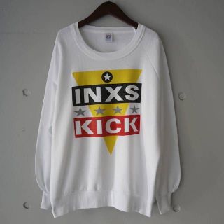 80s INXS インエクセス スウェット KICK OFF Tour バンド(スウェット)