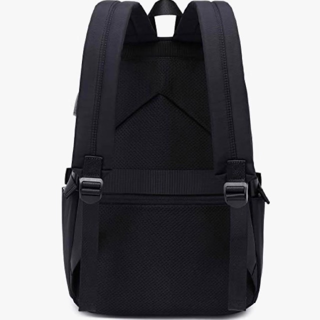 ★未使用品★ ノートパソコン用 バックパック リュック 黒 リボン チェーン