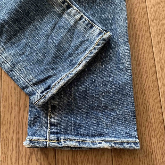 moussy - 美品 moussy マウジー クラッシュ ダメージ 加工 moussy - 美品 moussy マウジー クラッシュ ダメージ 加工