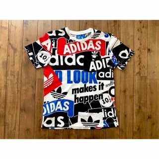 アディダス(adidas)のadidas 総柄 Tシャツ(Tシャツ/カットソー(半袖/袖なし))