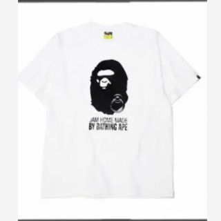 アベイシングエイプ(A BATHING APE)のJAM HOME MADE/A BATHING APE コラボTシャツsizeL(Tシャツ(半袖/袖なし))