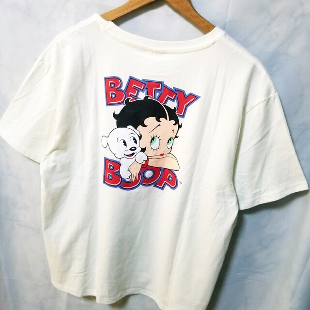 【レア】90s BETTY BOOP Butterfly Tシャツ USA製 M